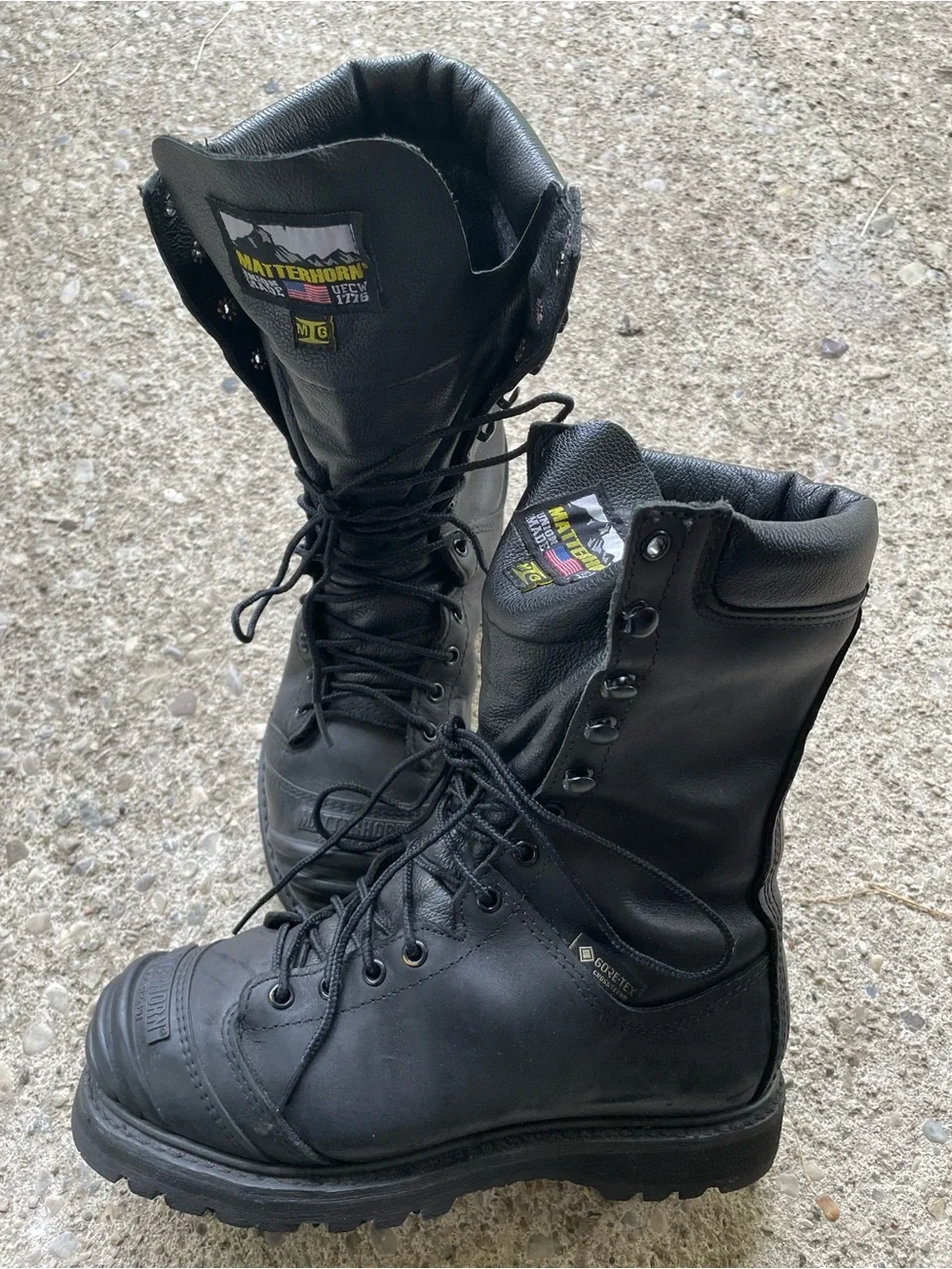 Matterhorn 12255 Steel Toe Boots USA Made  Men’s ASTM F2413-18 Size 7 M